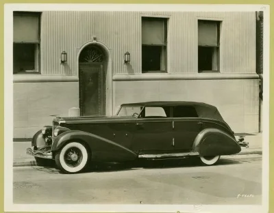  Model J 2606 Rollston Convertible Sedan