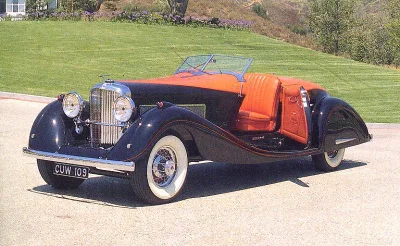1935 Model SJ 2614 Gurney-Nutting Roadster